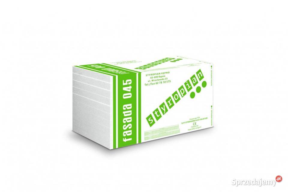 Styropian fasada podłoga wodoodporny fundament Kłobuck