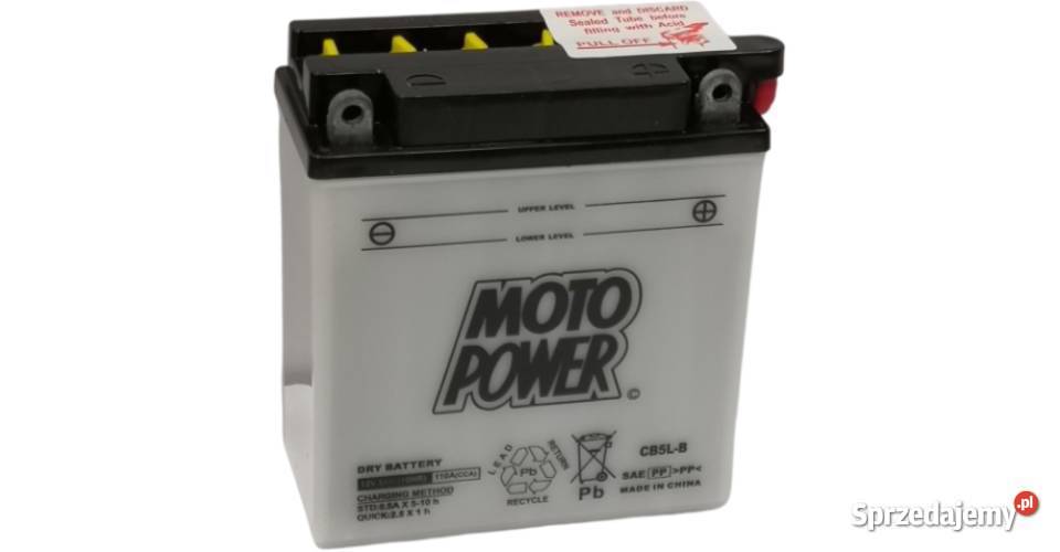 Akumulator motocyklowy Moto Power CB5LB YB5LB łódzkie Łódź sprzedam