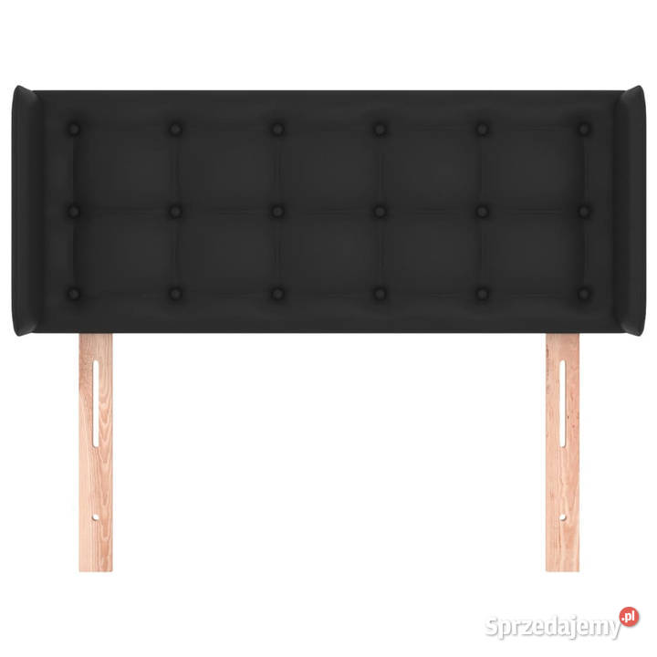Zagłówek uszak czarny 103x16x7888 sztuczna skóra Warszawa sprzedam