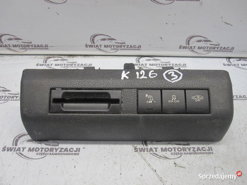 PEUGEOT 3008 I 10r panel przełącznik ESP Panele sterowania, przełączniki Kielce