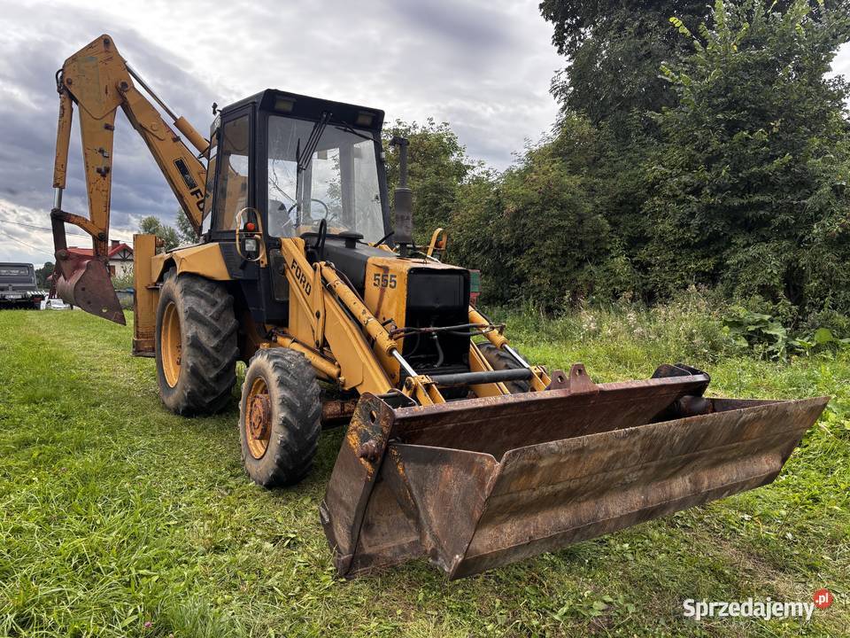 Koparko ładowarka FORD 555 4x4 Ełk sprzedam