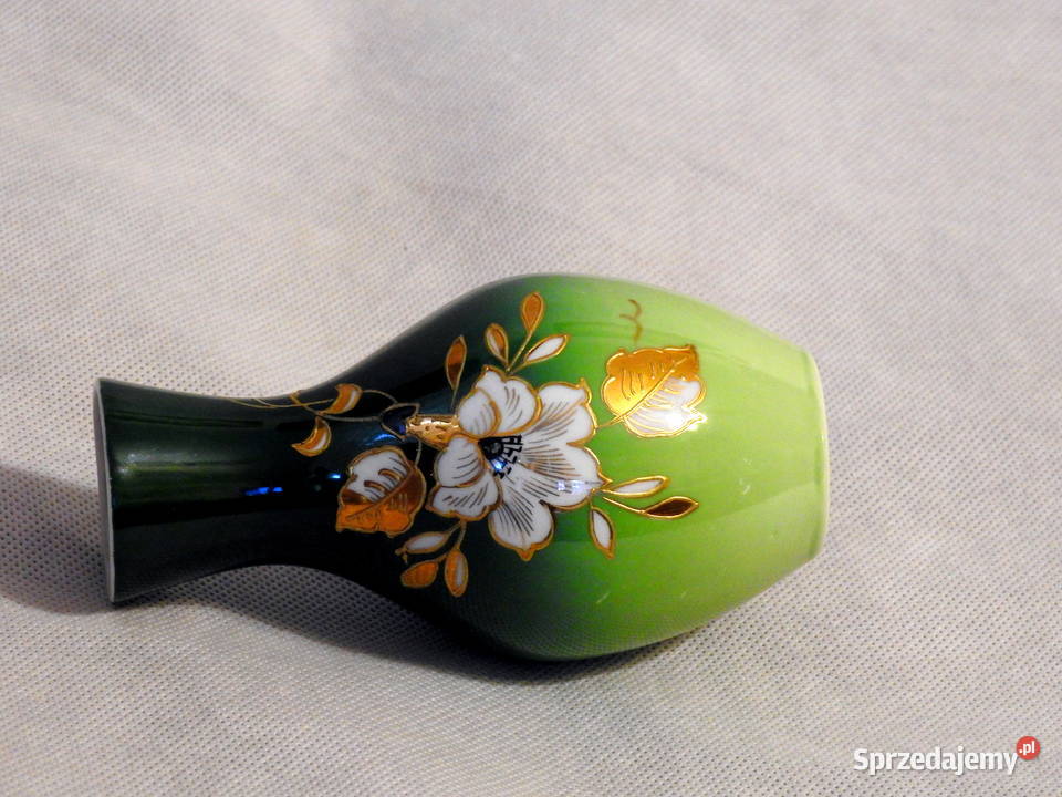 Piękny porcelanowy wazon niemiecki sygnowany Inowrocław sprzedam