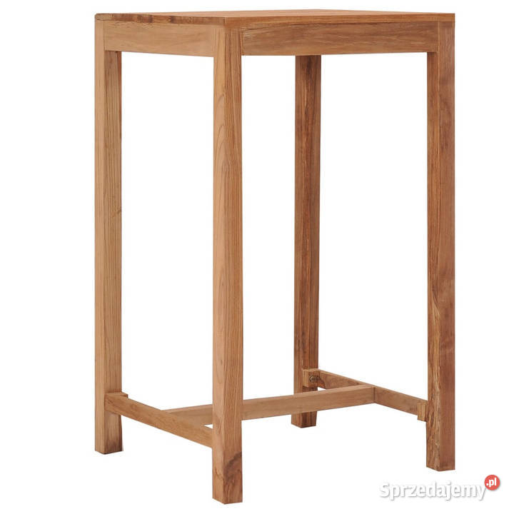 Stolik barowy do ogrodu 60x60x105 lite drewno Warszawa