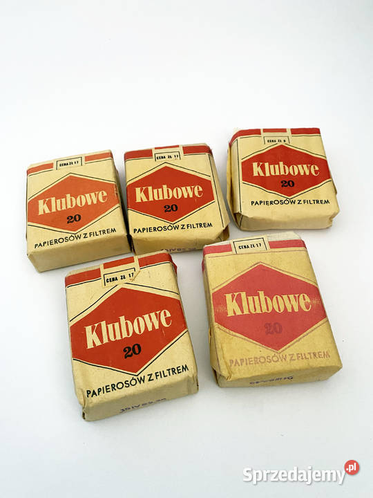 Klubowe PRL oryginalne kolekcjonerskie Warszawa