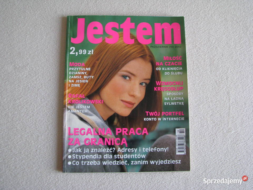 Magazyn Jestem 10 z 2002 r miesięcznik młodych Brzegi