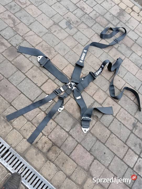 sportowe Pasy QMS 6pkt FIA 3 KJS DRIFT RSMP Wiązów