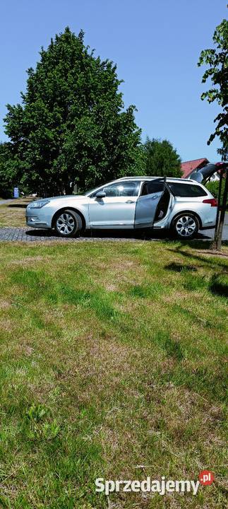 Citroen C5 kombi benzyna 16 Turbo elektrycznie ustawiane fotele śląskie Katowice