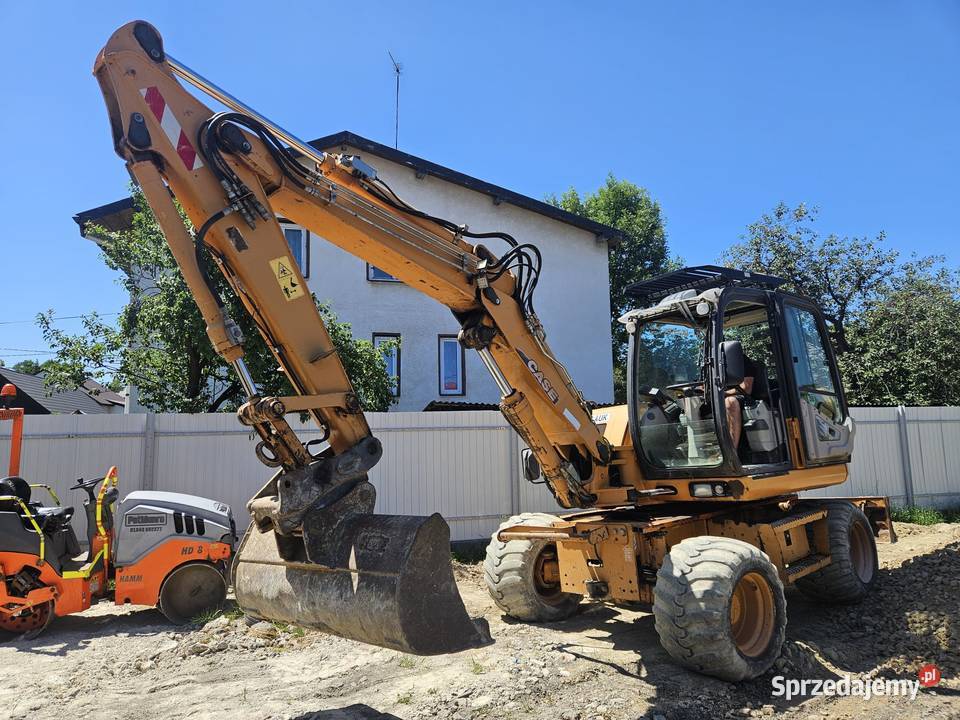 Koparka Kołowa CASE WX125 2010 hydraulic exc nie Koparki Ropczyce sprzedam