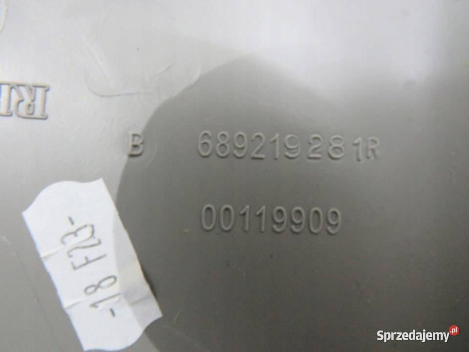 OSŁONA ZAŚLEPKA KONSOLI RENAULT ZOE 689219281R