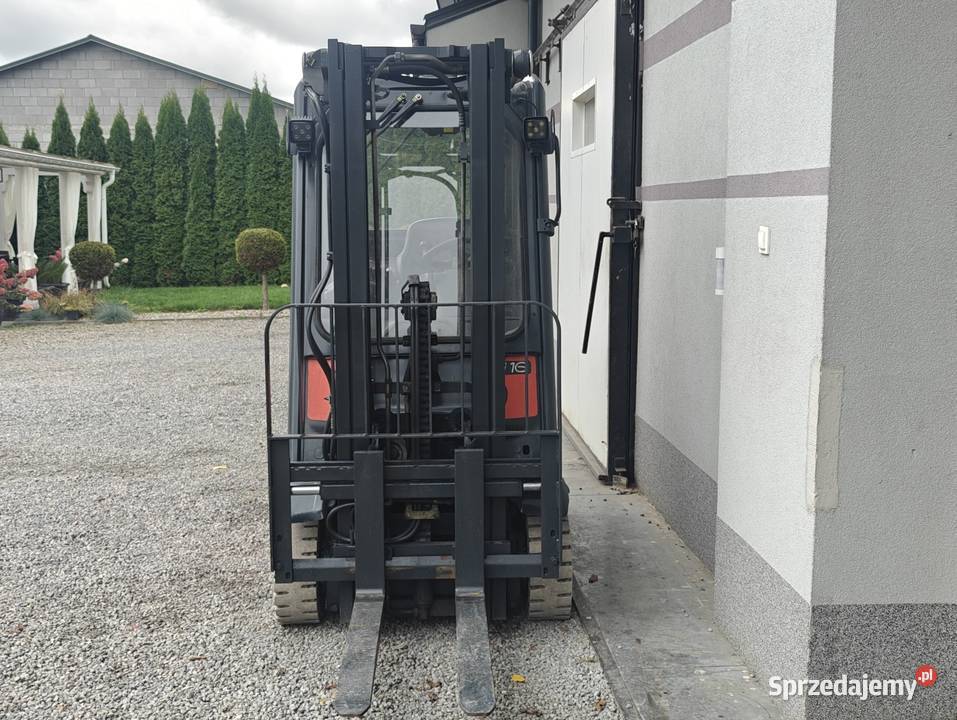 Wózek Linde H16 LPG Triplex 47m 2013r gaz Sandomierz