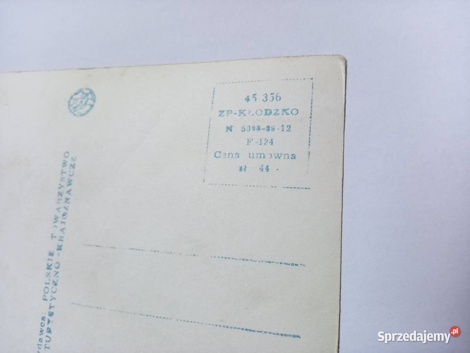 Stara widokówka ZAMEK KSIĄŻ Antykwariat