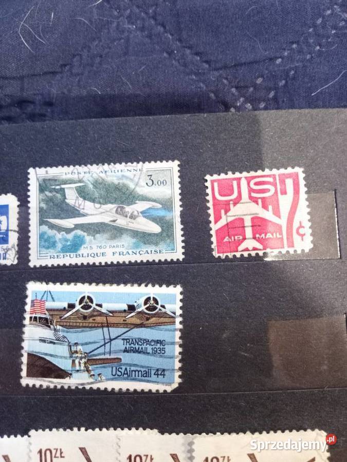 Znaczki lotnicze sprzedam