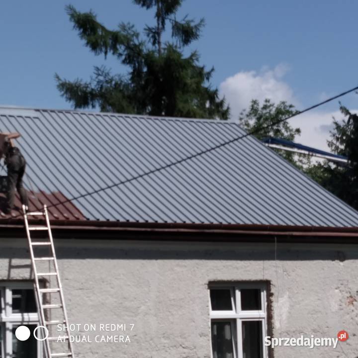 Malowanie dachów mycie konserwacjapokrycia Kraków
