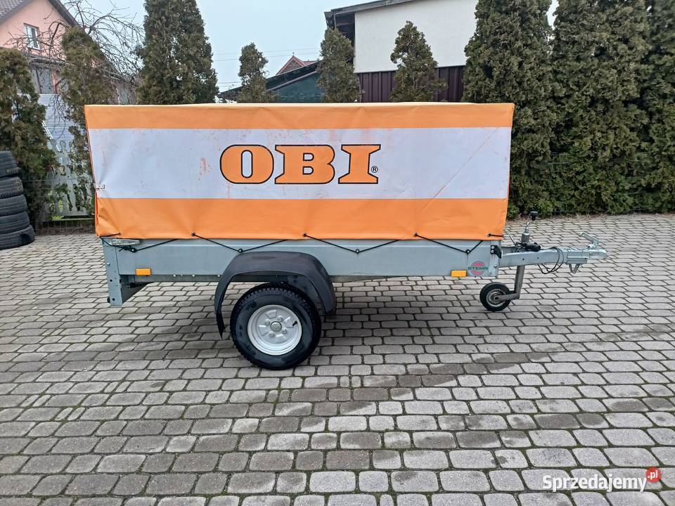 Przyczepa lekka STEMA 750 2014 plandeka nowa z sprzedam