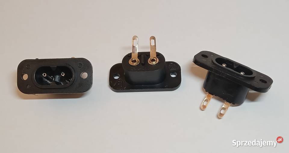 Gniazdo zasilające VZZ04 25A 250V Unitra pomorskie Gdańsk