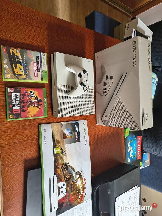 Konsola XBOX ONE S 1 TB 4K BluRAY HDR Kontroler Lublin
