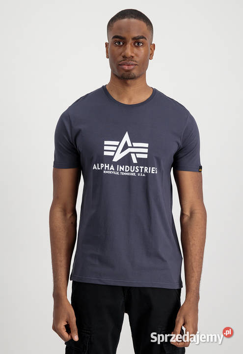 Alpha Industries TSHIRT BASIC duże logo różne Rozmiar L Odzież codzienna Warszawa
