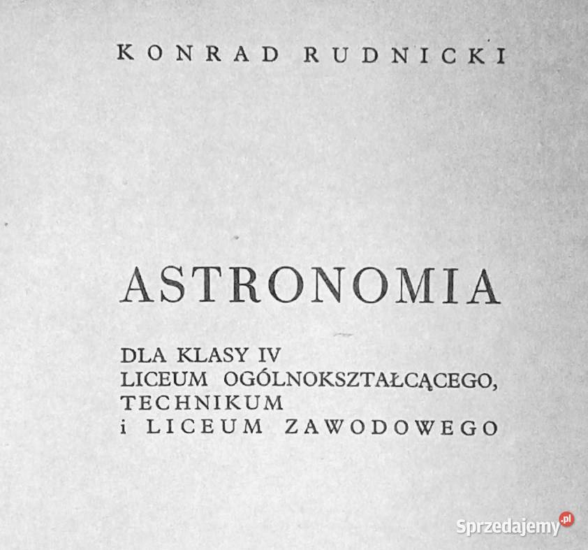 Astronomia kl 4 LO technikum i LZ Konrad Chełm