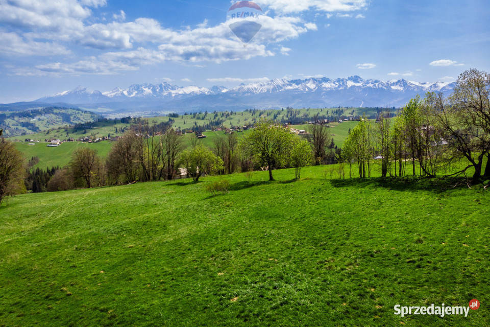 DZIAŁKA BUDOWLANA SIEROCKIE WIDOK NA TATRY