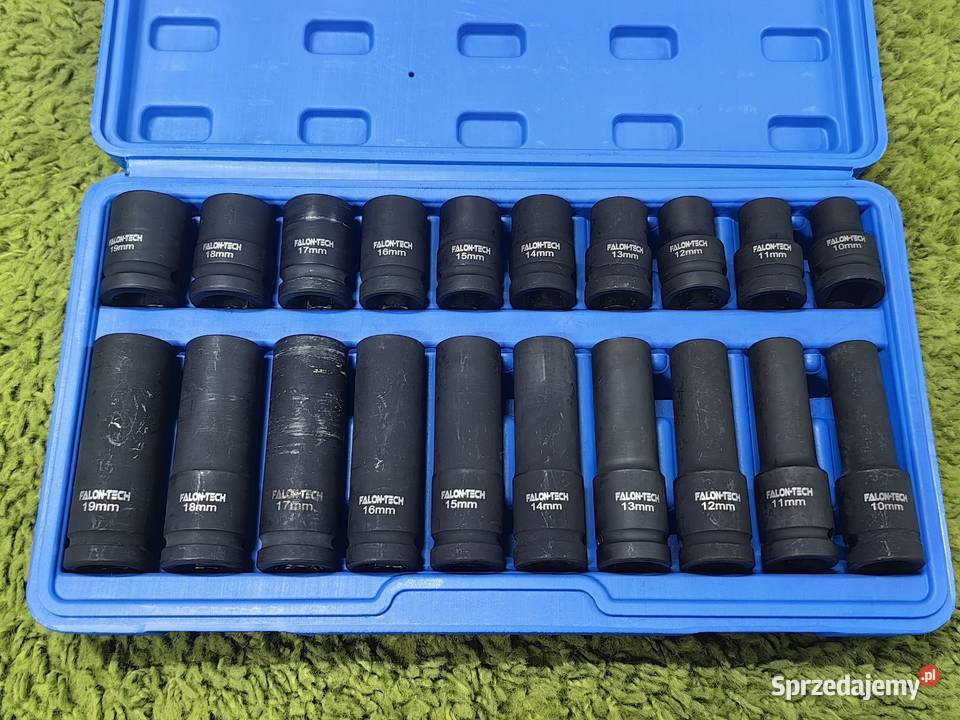 FalonTech Nasadki udarowe 12 1019 mm 20 walizka Inczew