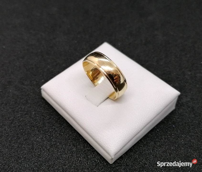 Złota obrączka próby 585 454g Rozmiar 19 Elbląg
