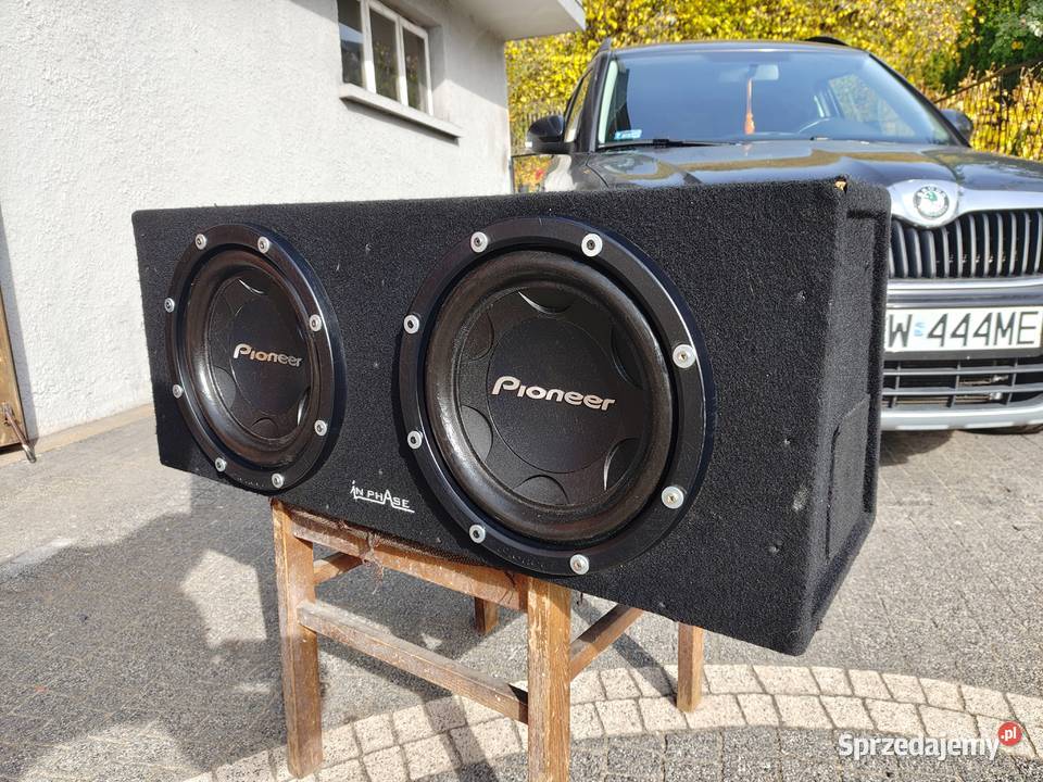 Skrzynia basowa bassowa subwoofer tuba dual 2x