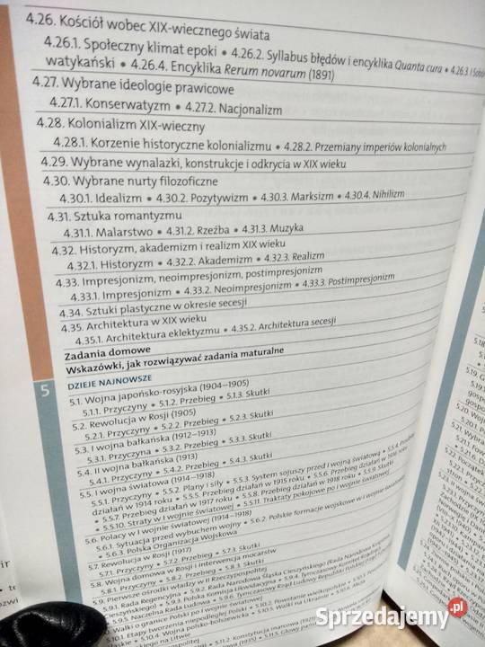 Historia operon vademecum maturzysty Warszawa