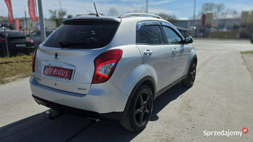 SsangYong Korando automat ledy duza navi camera pomorskie Lębork