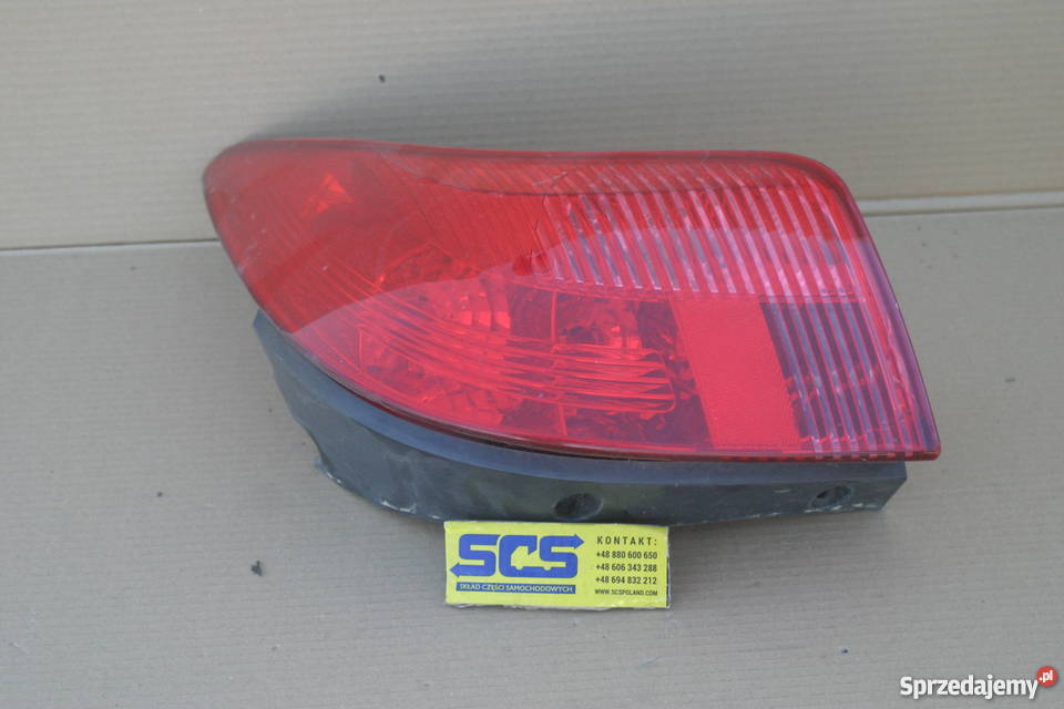 PEUGEOT 308 I SW LAMPA TYLNA TYŁ PRAWA KOMBI Prawe lubuskie Bieleń sprzedam