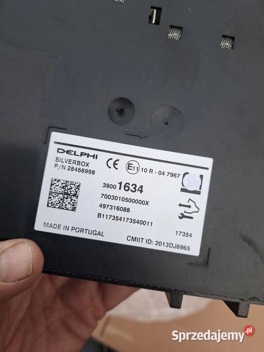 Radio silverbox Opel Insignia A 39001634