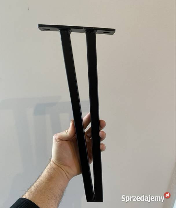 Czarne Nogi metalowe45 Noga loft Stolik kawowy małopolskie Bochnia sprzedam