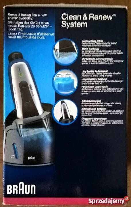 Golarka Braun Serii 5691 Flex XP System stacja