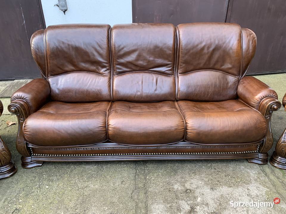 PIĘKNY HOLENDERSKI WYPOCZYNEK ZE SKÓRY NA Ślesin