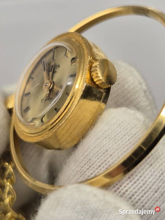 Damski zegarek naszyjnik Exacta Czajka Chorzów sprzedam