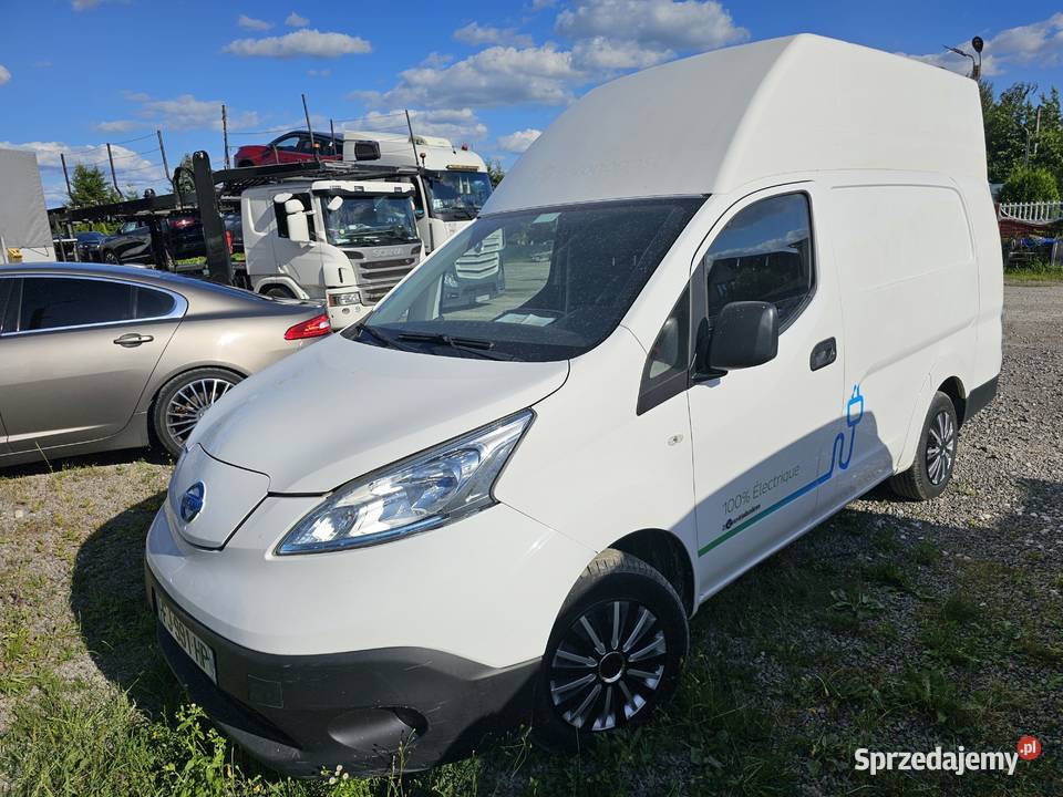 Nissan nv200 elektryk 40 kvh zasieg 250 klima pełny VAT podkarpackie Tarnobrzeg
