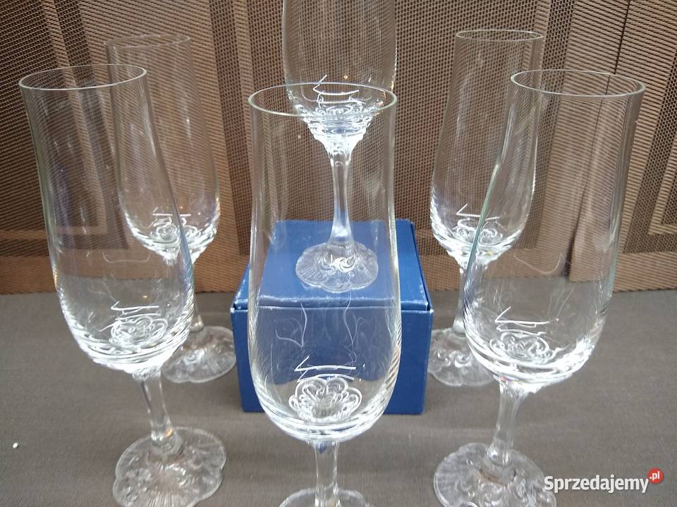 Kieliszki szampan prosecco Rosenthal Monbijou 6 Kalisz