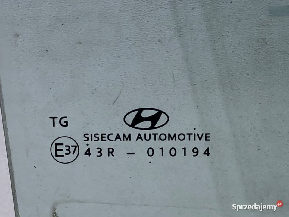 SZYBA DRZWI TYŁ PRAWY HYUNDAI i20 III Hatchback