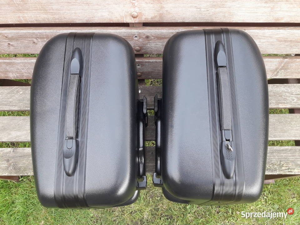 Ładne kufry boczne YAMAHA XJ Diversion stelaż 2 Akcesoria Kamocin