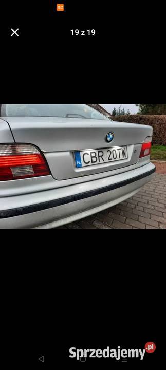 BMW e39 20i Płużnica