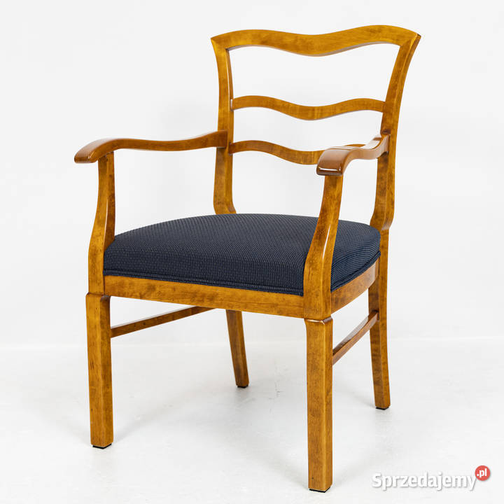 Fotel art deco do biurka do stołu stary antyk Swarzędz