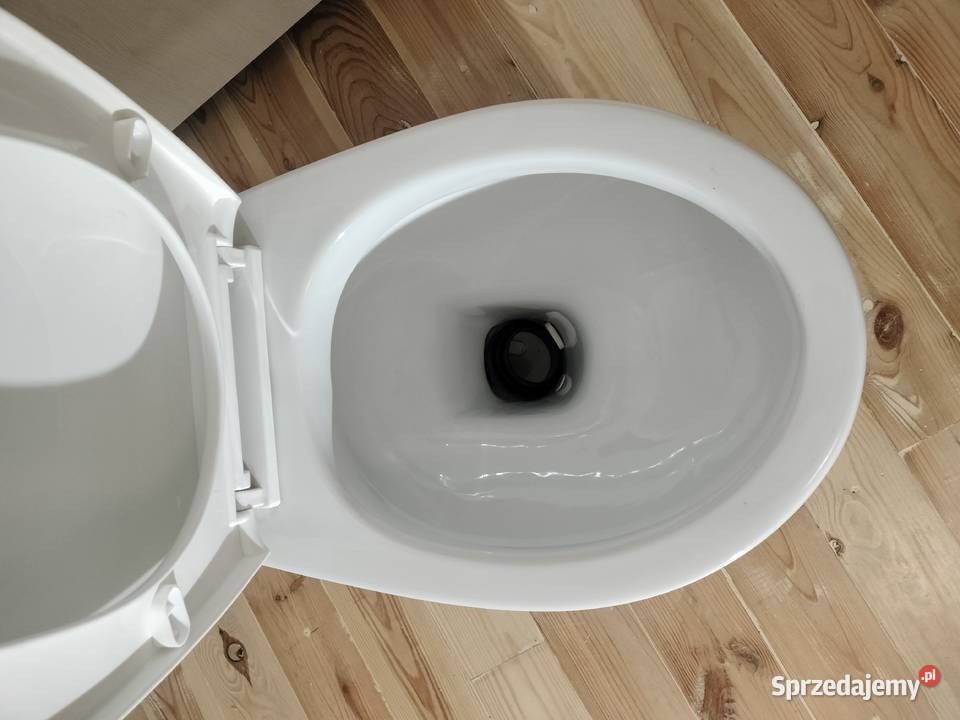 Umywalka Cersanit i WC kompakt Nowe komplet lubuskie