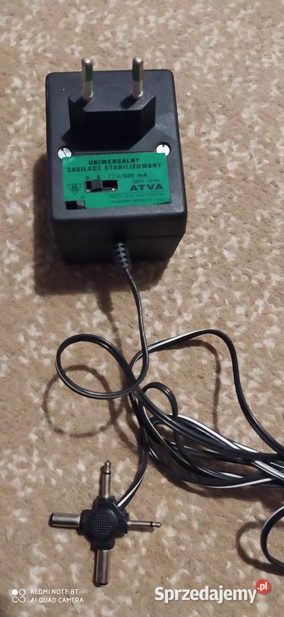 zasilacz uniwersalny stabilizowany 12 v 500 ma Poznań