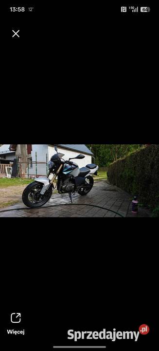 Zamienię Crossa sprzedam Zipp nitro 250 motocykl akryl Zipp pomorskie Wejherowo
