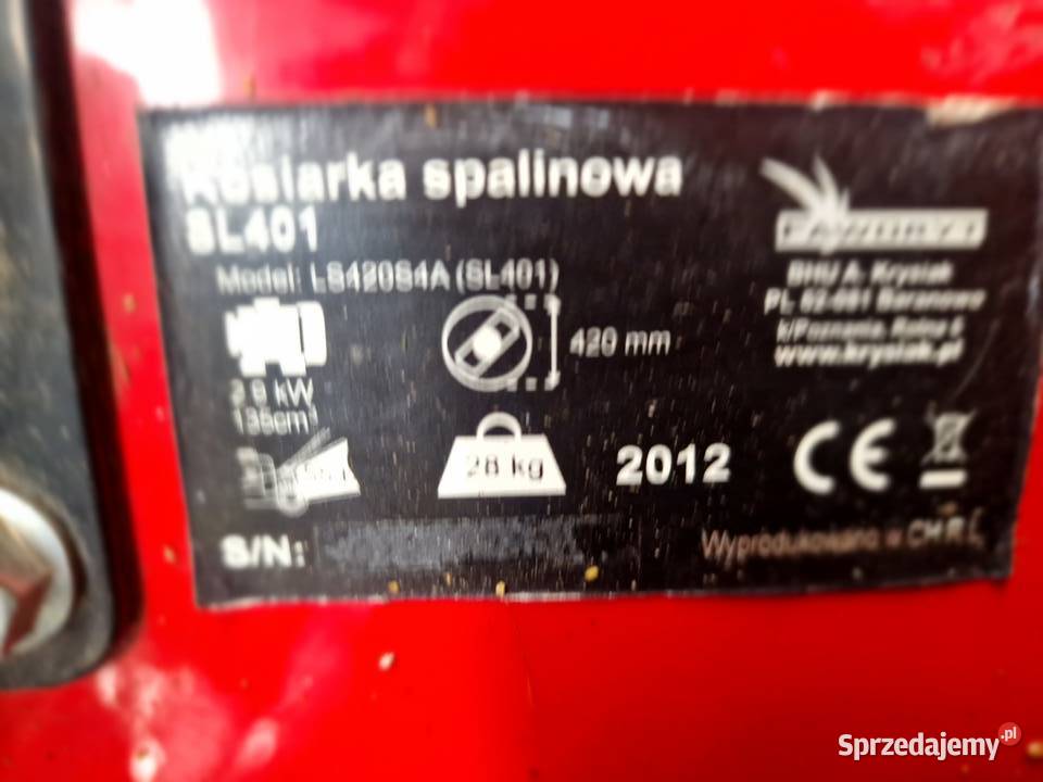 kosiarka spalinowa Warszawa