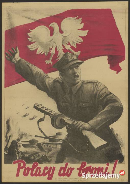 Plakat Polacy do broni