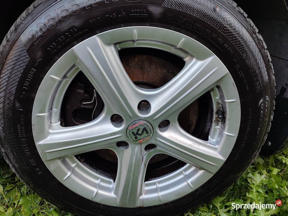 Felgi 5x112 16 z oponami zimowymi audi VW Pasłęk