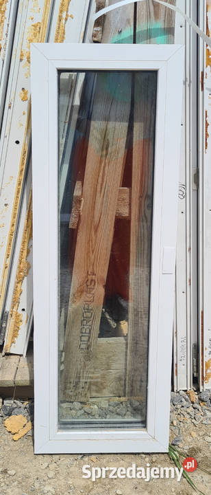 OKNA KacprzaK Witryna 36x110 FIX Używany PCV Okna ścienne Siedlce