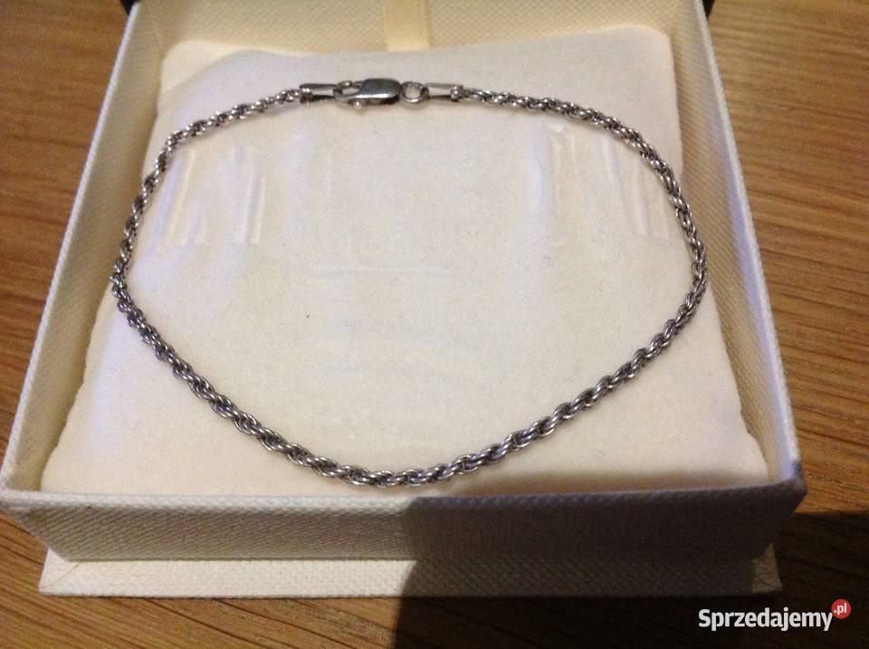 Bransoletka Srebrna Damska Srebro pr 925 srebro Nowa Sól sprzedam