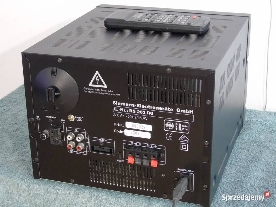 Amplituner Siemens RS283 pilot mocny 150 wat i Jasło