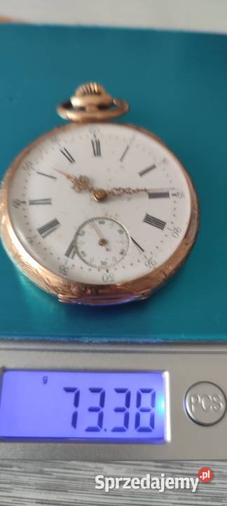 Zegarek kieszonkowy złoty sprzedam